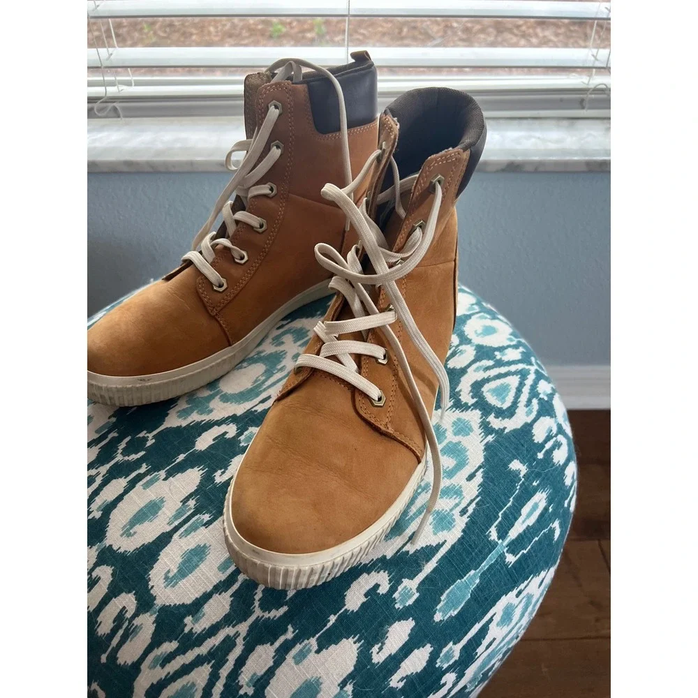 Timberland Leather Ankle Boots Casual Lace Up Comfortable Walking Shoes‎